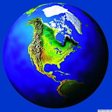 如何在地球图正确区分七大洲,和四大洋