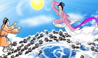 织女牛郎鹊桥相会的故事