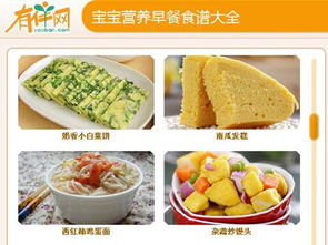 儿童营养早餐食谱
