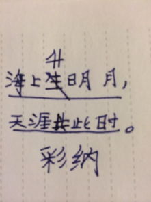天涯共此时的上一句是什么
