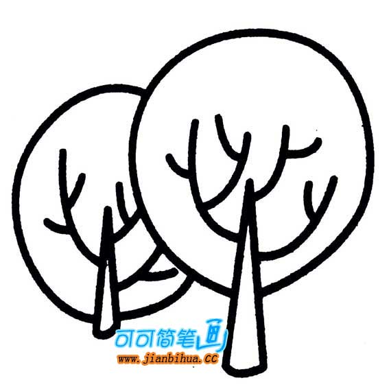 树的画法是什么呀?