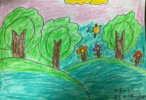 春天怎么画?