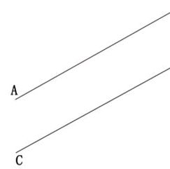 什么叫平行线,记作?读作?