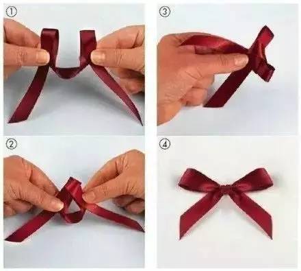 蝴蝶结怎么打?