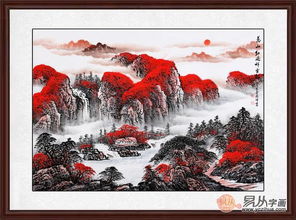 中国10大山水画名家作品欣赏