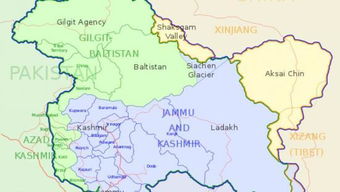 中控克什米尔地图,阿克赛钦:、喀喇昆仑走廊部分谁能帮我在地图上画出 