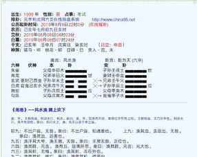 元亨利贞六爻排盘 求六爻解卦高手看看