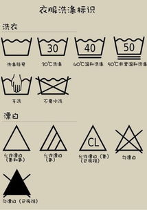 衣服洗涤标志是什么?