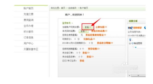 怎么查询自己家的网费啊?