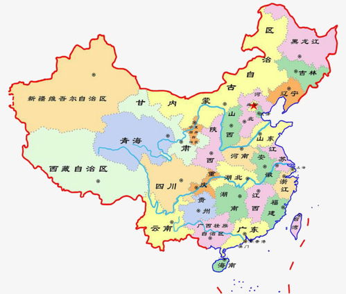 中国36个省分别是哪36个省份