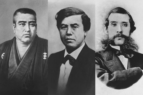 明治维新的“前三杰”、“后三杰”分别指?