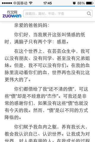 我的偶像小学作文250字