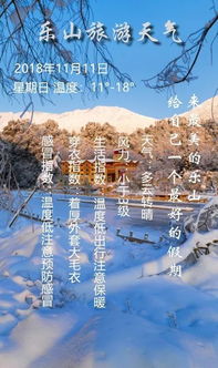 乐山一周天气情况