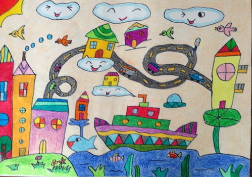 我的中国梦绘画作品图片