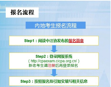 中国注册会计师什么时候报名?什么时候考试啊?