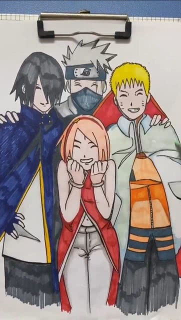 画火影忍者人物教程