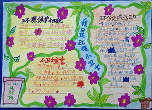 环保小卫士手抄报，环保小卫士手抄报简单又漂亮