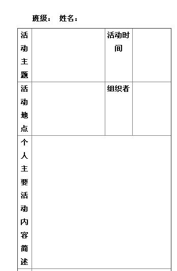 活动记录怎么写，活动记录怎么写模板