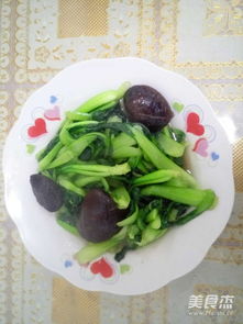 香菇青菜怎么炒