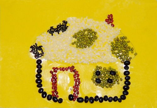 豆贴画图片大全制作，豆贴画图片大全制作优秀作品