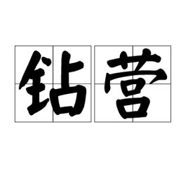 钻营，钻营取巧