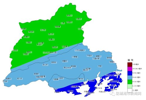 防城港上周天气预报