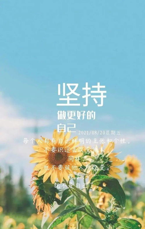 适合早上发朋友圈的早安简短一句话