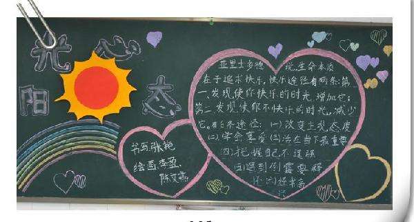 心理健康主题黑板报内容