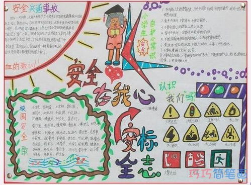 交通安全手抄报一等奖，交通安全手抄报一等奖高中生