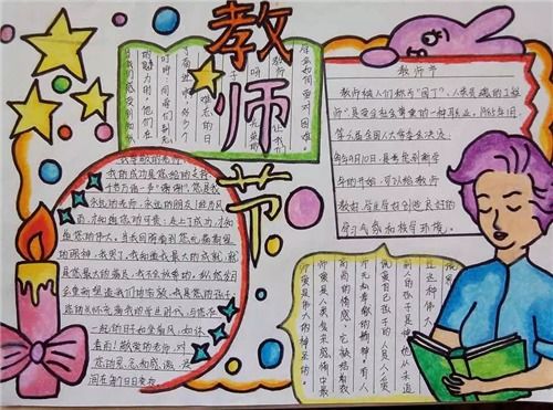 教师节手抄报内容精选，教师节手抄报内容精选文字
