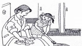 小学生做家务感言
