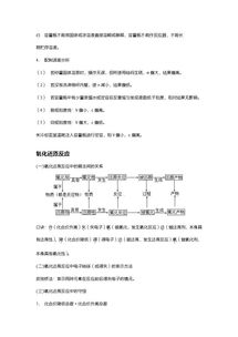 高一化学知识点总结，高一化学知识点总结必修一