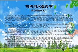 节约用水倡议书400字