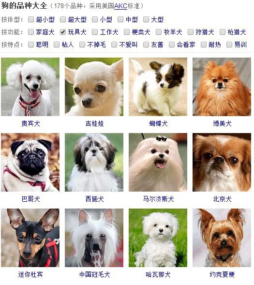 狗的种类有多少种