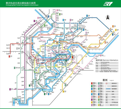 重庆地铁环线，重庆地铁环线站点