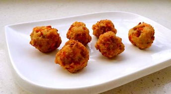 油炸猪肉丸子的做法及配方