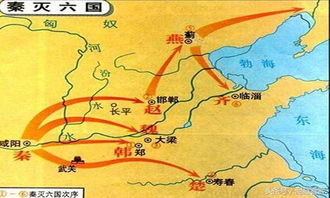 秦灭六国顺序，秦灭六国顺序及时间顺口溜