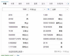 一吨等于多少斤