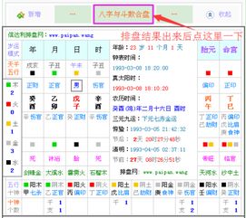 测算五行生辰八字，测算五行生辰八字的软件