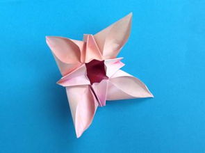 折纸手工花朵制作教程