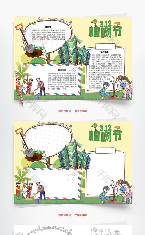 植树节手抄报内容50字