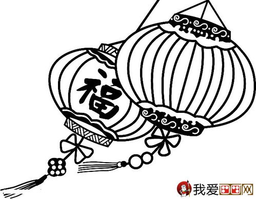 春节灯笼怎么画，春节灯笼怎么画简笔画