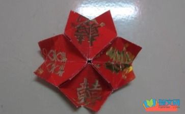红包做的灯笼，红包做的灯笼怎么做教程