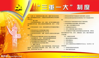 什么是“三重一大”?