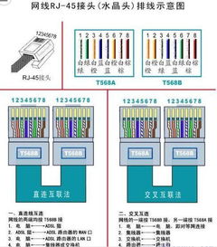 水晶头排线顺序