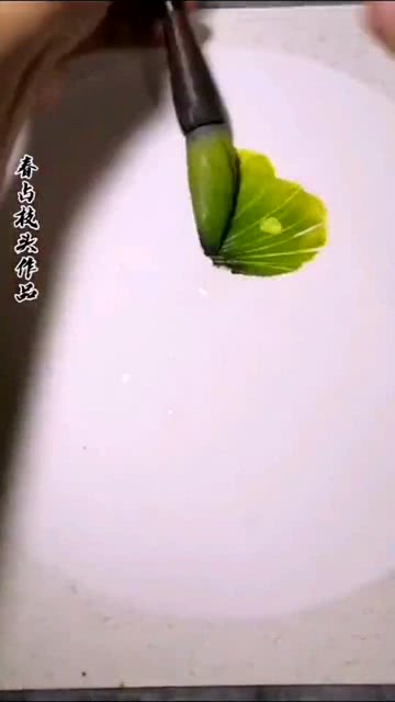 毛笔画简单的画，毛笔画简单的画荷花