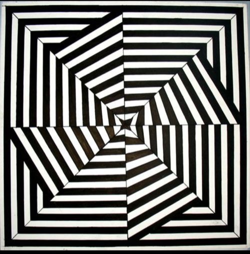 几何图形绘画，几何图形绘画作品