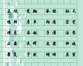 姓名寓意