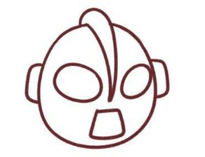 奥特曼怎么画简单