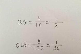 小数怎么化成分数
